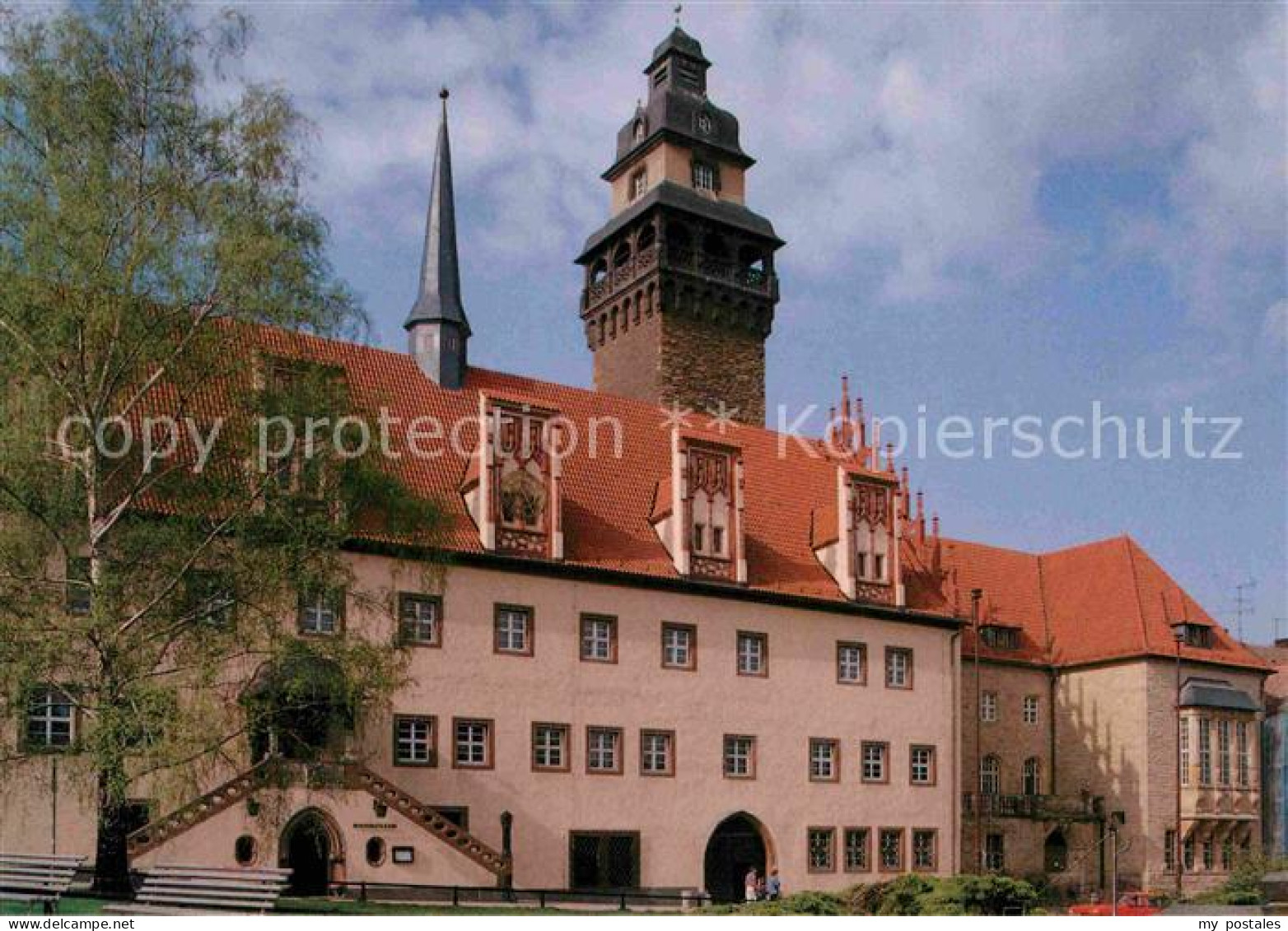 ZEITZ Sachsen-Anhalt Rathaus 1025 Jahre Zeitz