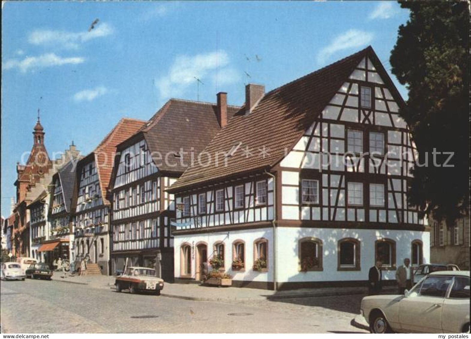Zell Harmersbach Cafe Alt Zell Fachwerkhaus Hauptstrasse