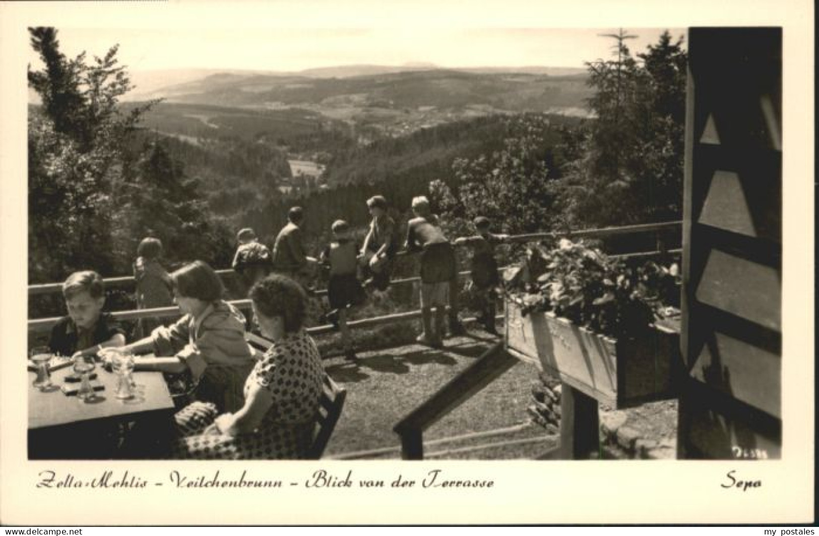 Zella-Mehlis Veilchenbrunn Terrasse