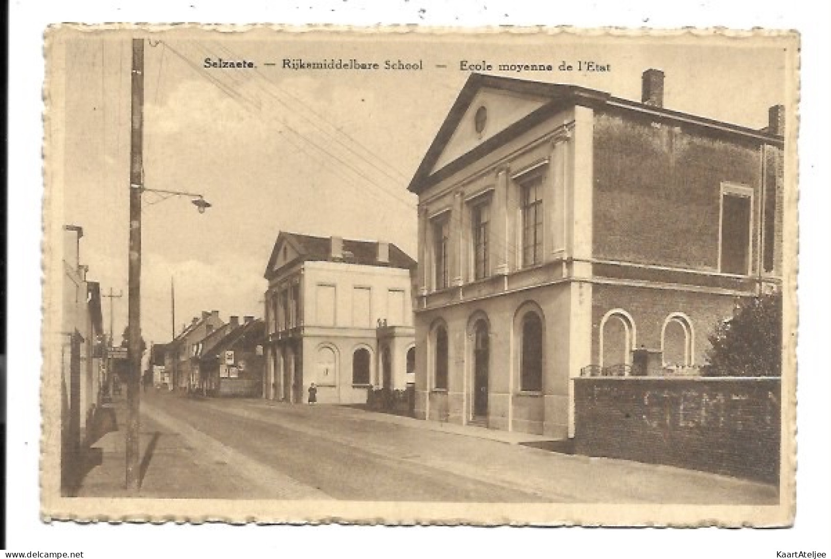 Zelzate - Rijkmiddelbare School.