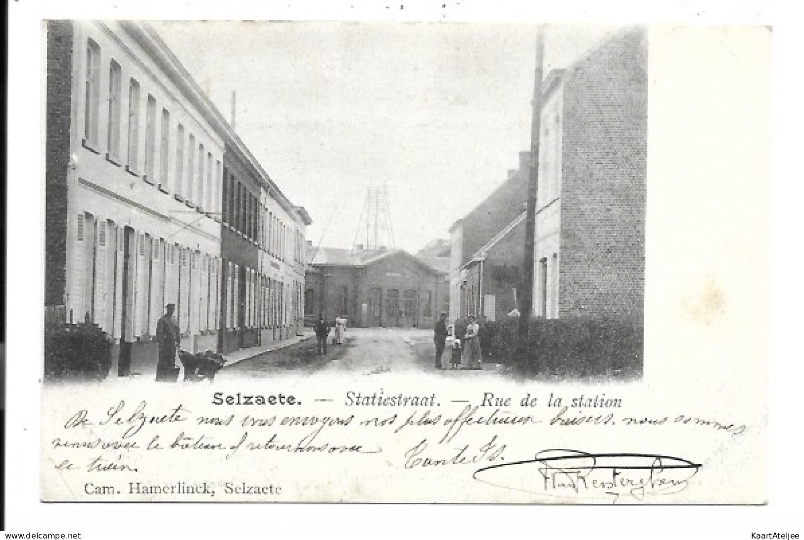Zelzate - Statiestraat.