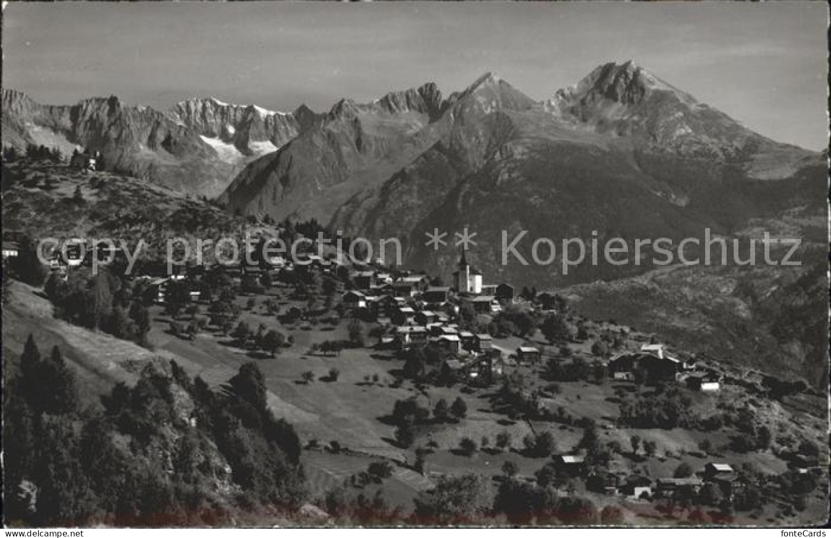 Zeneggen Breithorn Gerstenhorn