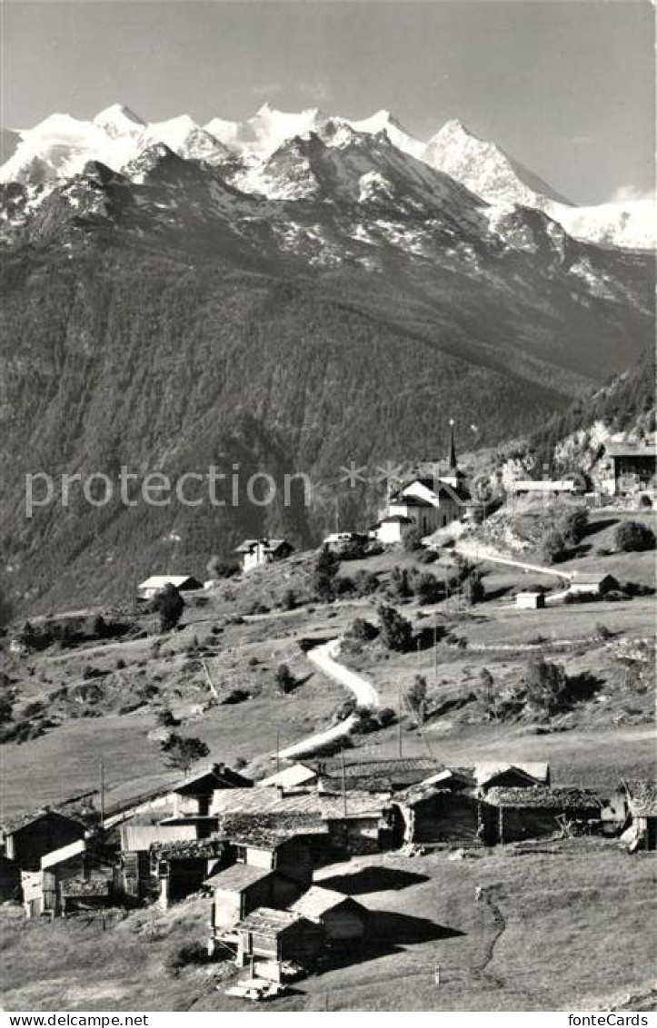 Zeneggen Mischabelgruppe Balfrin