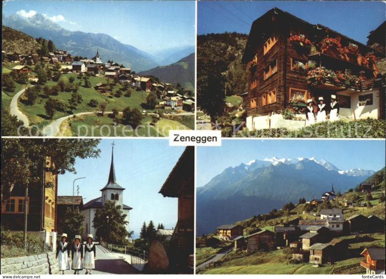 Zeneggen Teilansichten