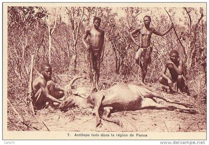 Afrique - République Centre Africaine - Oubangui - Chasse Chasseurs
