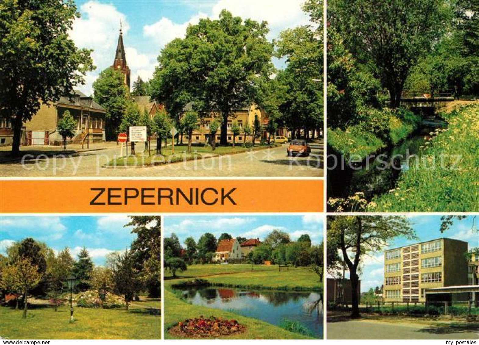 Zepernick Bernhard Fischer Strasse Panke Parkanlagen Robert Koch Strasse