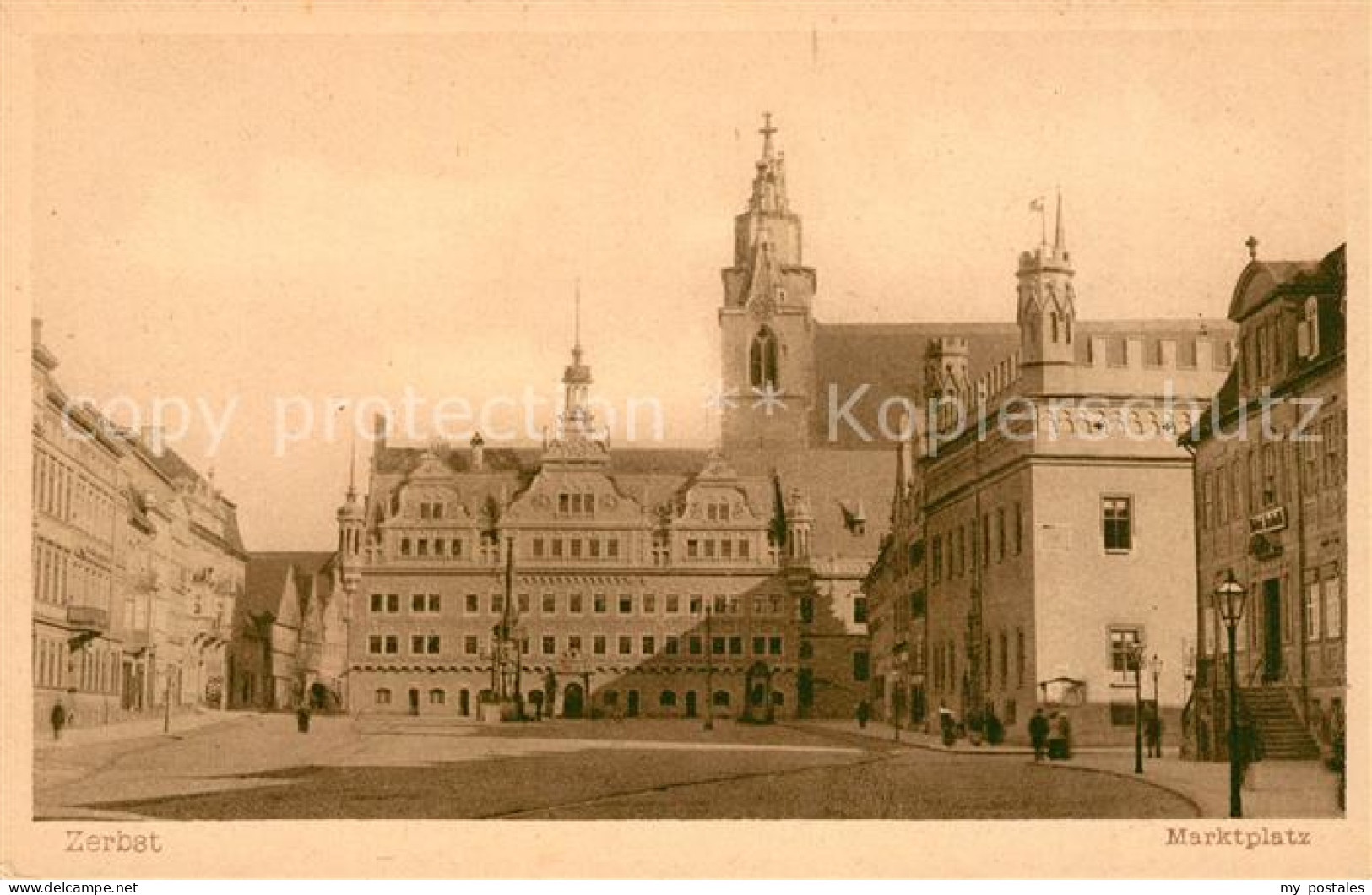 Zerbst Marktplatz
