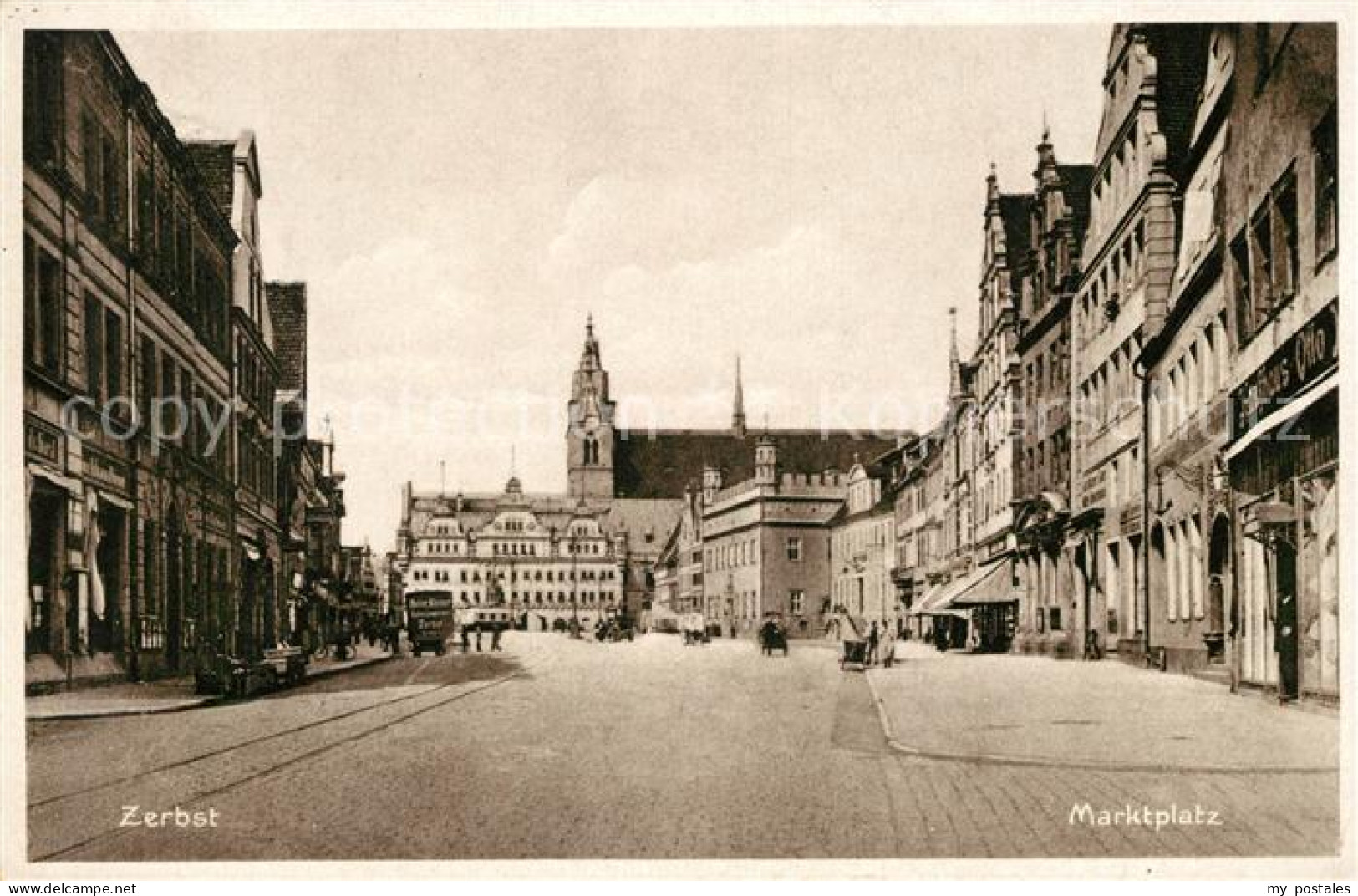 Zerbst Marktplatz