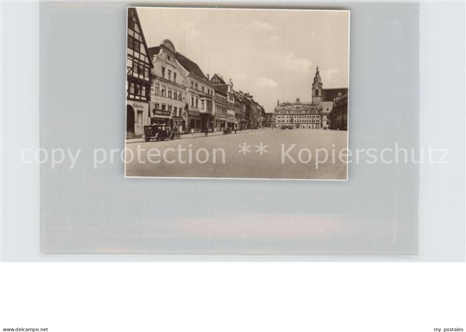 Zerbst Marktplatz