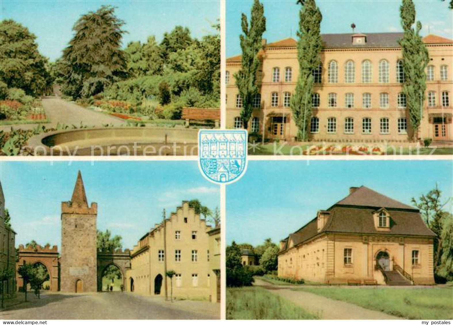 Zerbst Parkanlagen Heidetor Gebaeude
