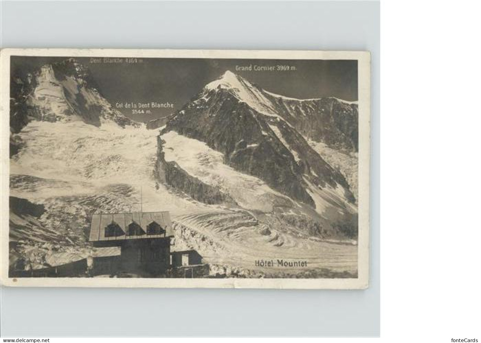 Zermatt VS Berghotel Mountet Col de la Dent Blanche Grand Cornier