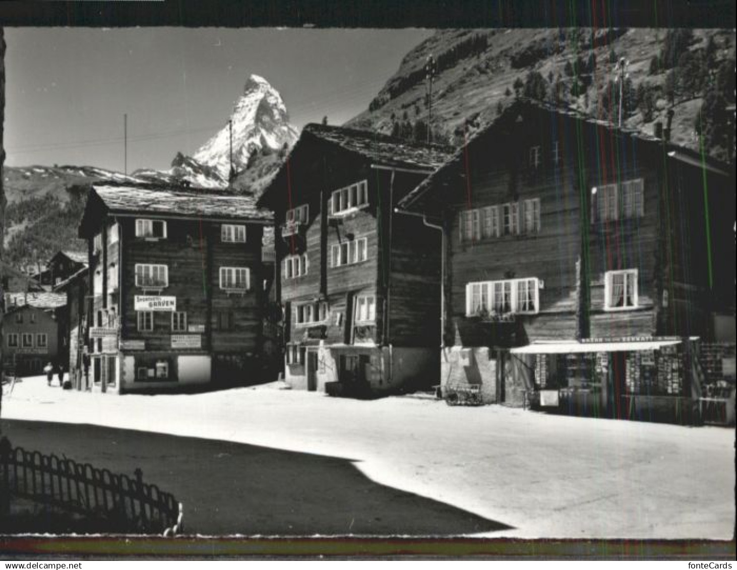 Zermatt VS Zermatt Dorfstrasse