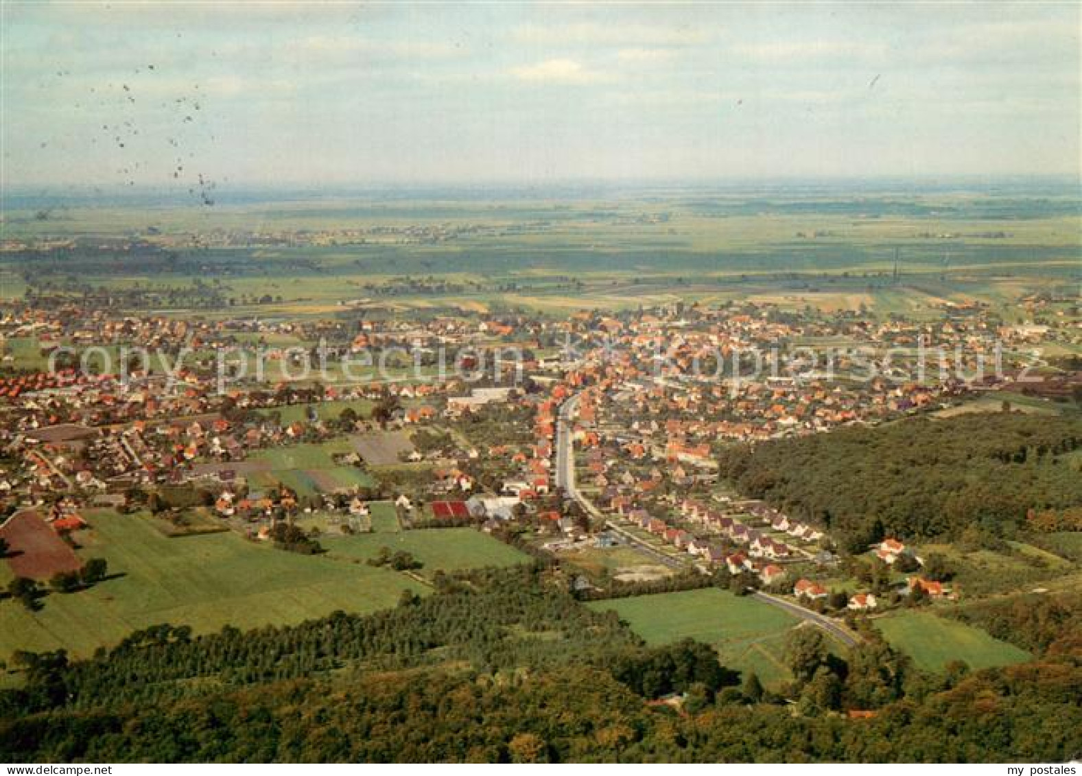 Zetel Friesland Niedersachsen Fliegeraufnahme