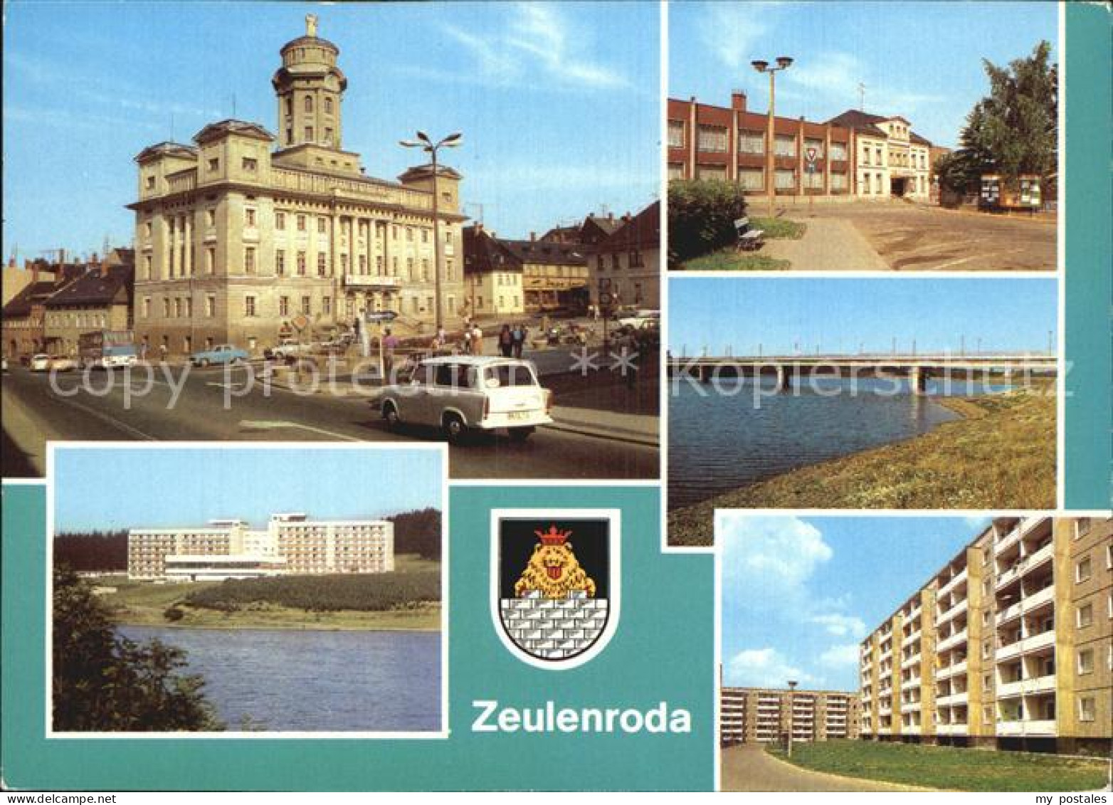 Zeulenroda-Triebes Rathaus Erholungsheim Talsperre Zeulenroda