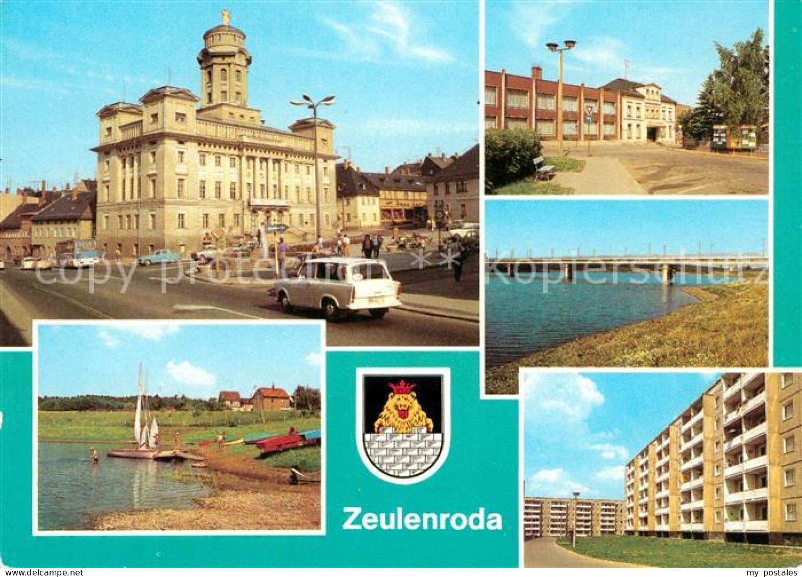 Zeulenroda-Triebes Seglerhafen Talsperre Neubaugebiet