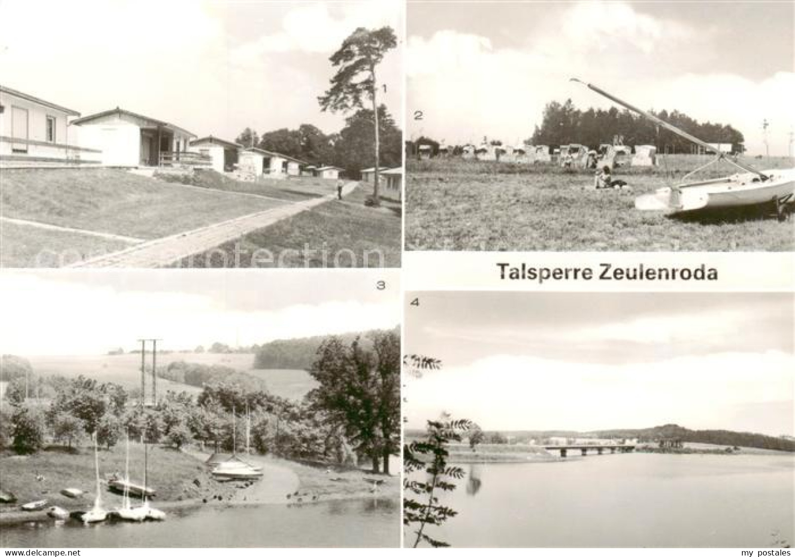 Zeulenroda-Triebes Talsperre Zeulenroda Bungalowdorf Zadelsdorf Strandbad Segler