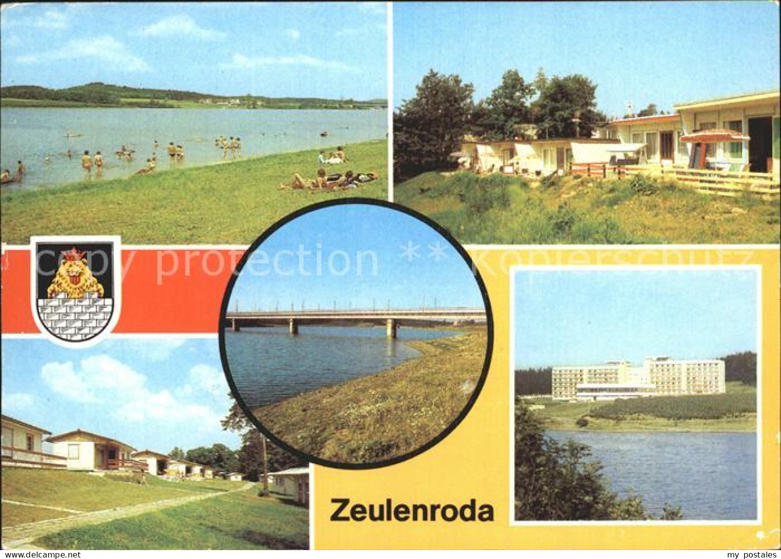 Zeulenroda-Triebes Zadelsdorf Bruecke Talsperre Erholungsheim Talsperre Zeulenro