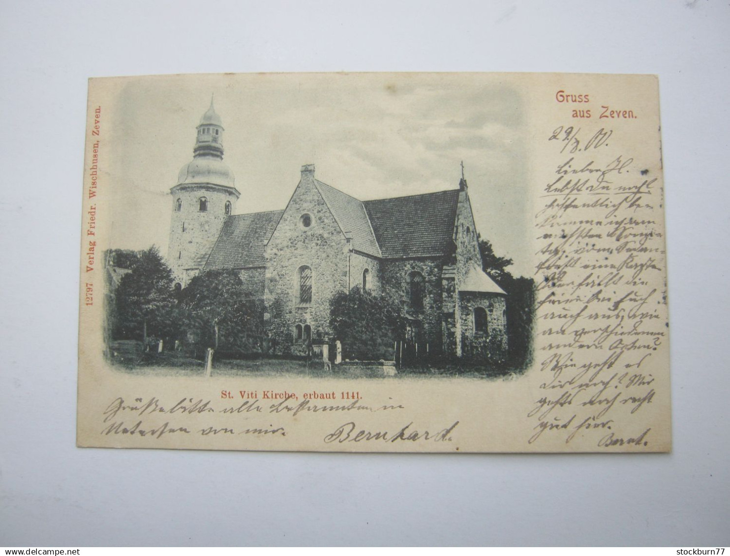 ZEVEN ,   Schöne Karte um 1900