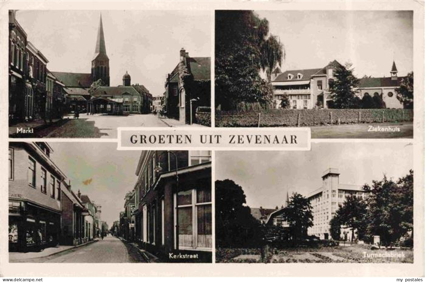 Zevenaar Gelderland NL Markt Ziekenhuis Kerkstraat Turmaclabriek