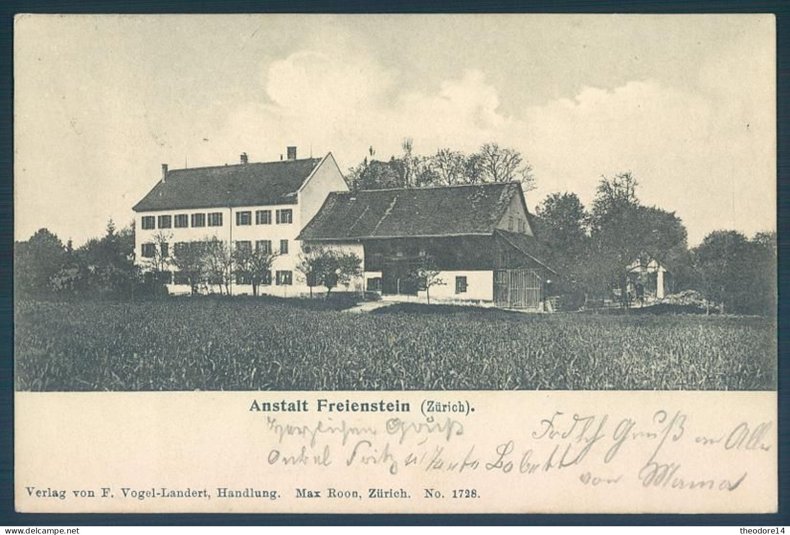 ZH Zurich RORBAS Anstalt Freienstein