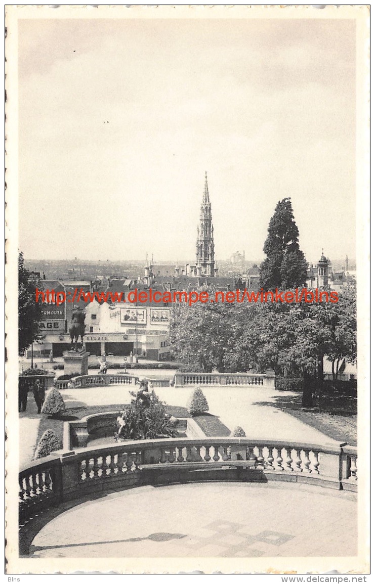 Zicht vanop de Kunstberg Brussel