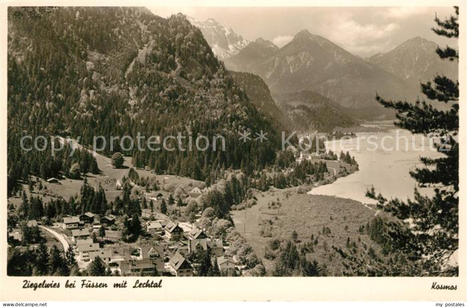 Ziegelwies Partie im Lechtal