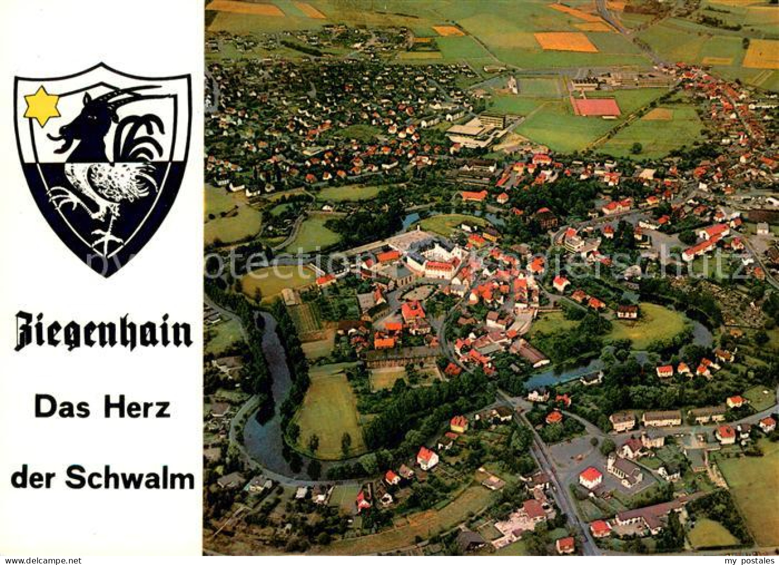 Ziegenhain Hessen Fliegeraufnahme