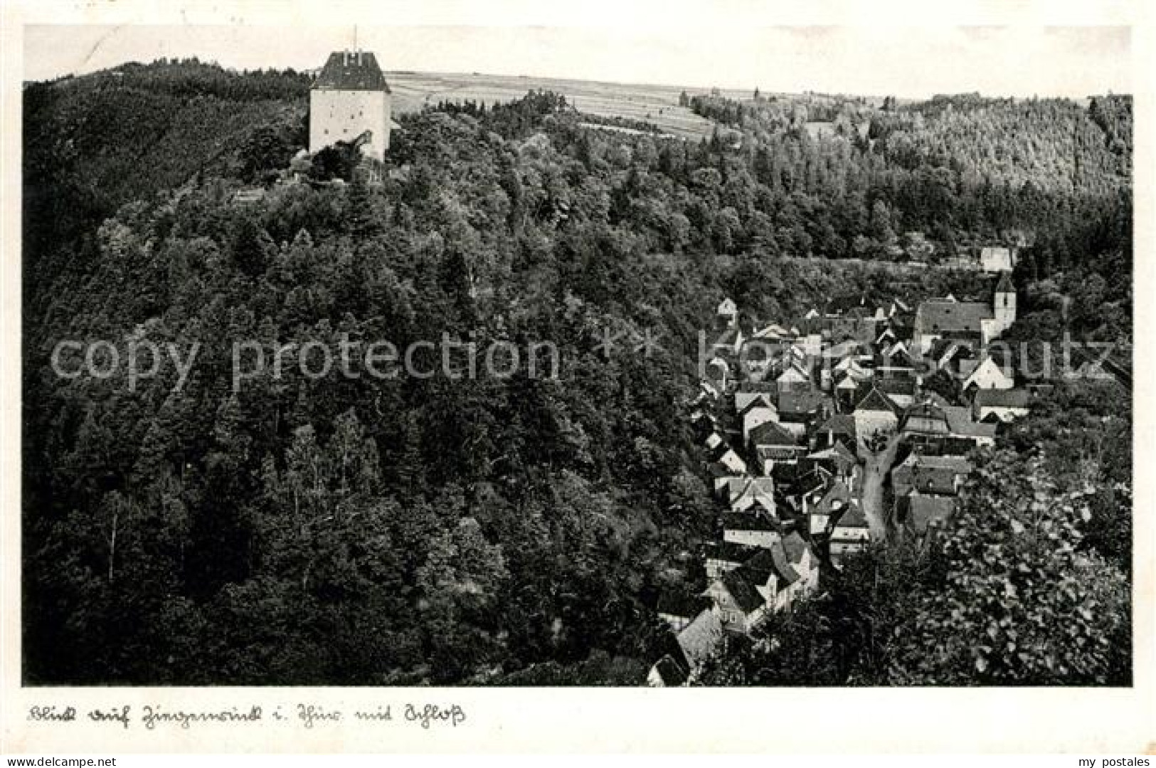 Ziegenrueck Gesamtansicht mit Schloss