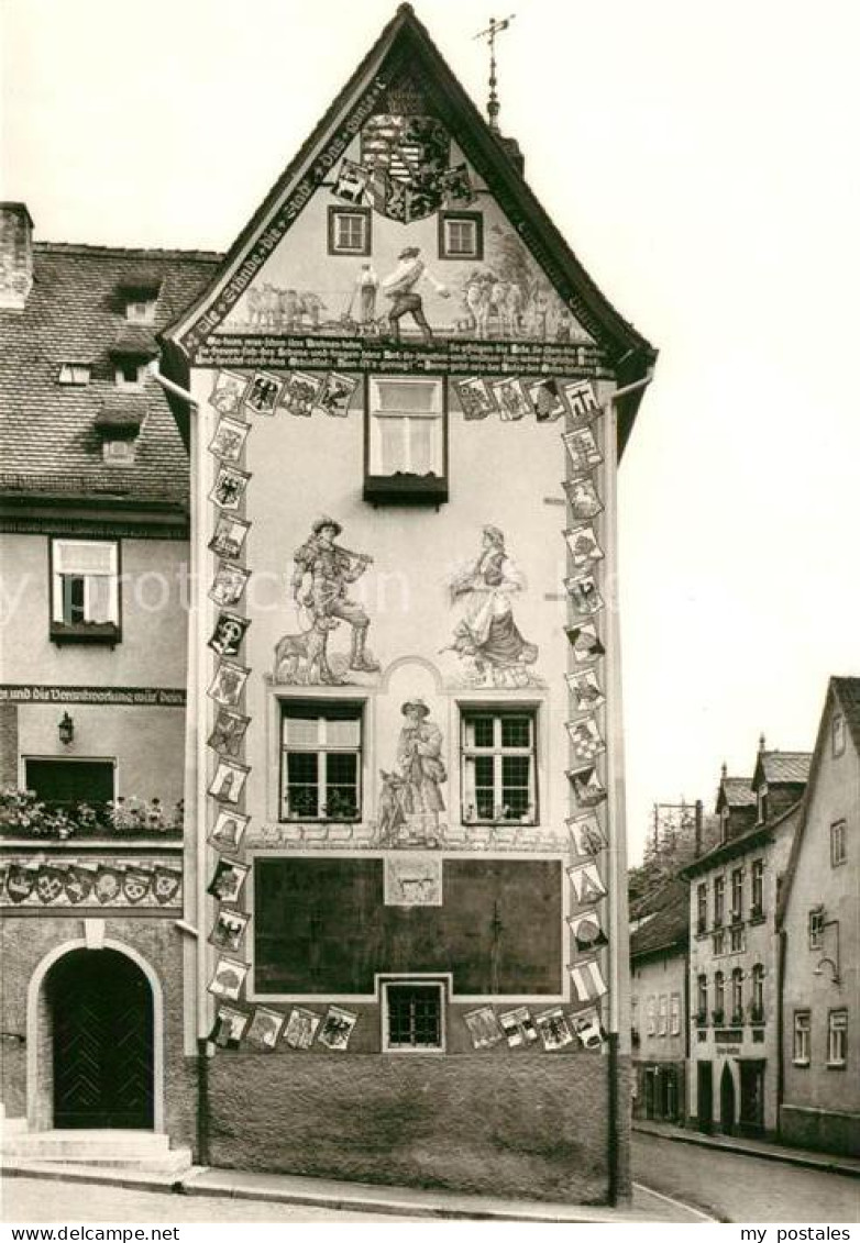 Ziegenrueck Giebel historisches Rathaus