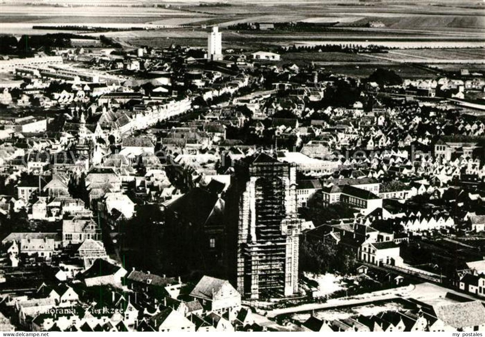 Zierikzee Fliegeraufnahme Panorama