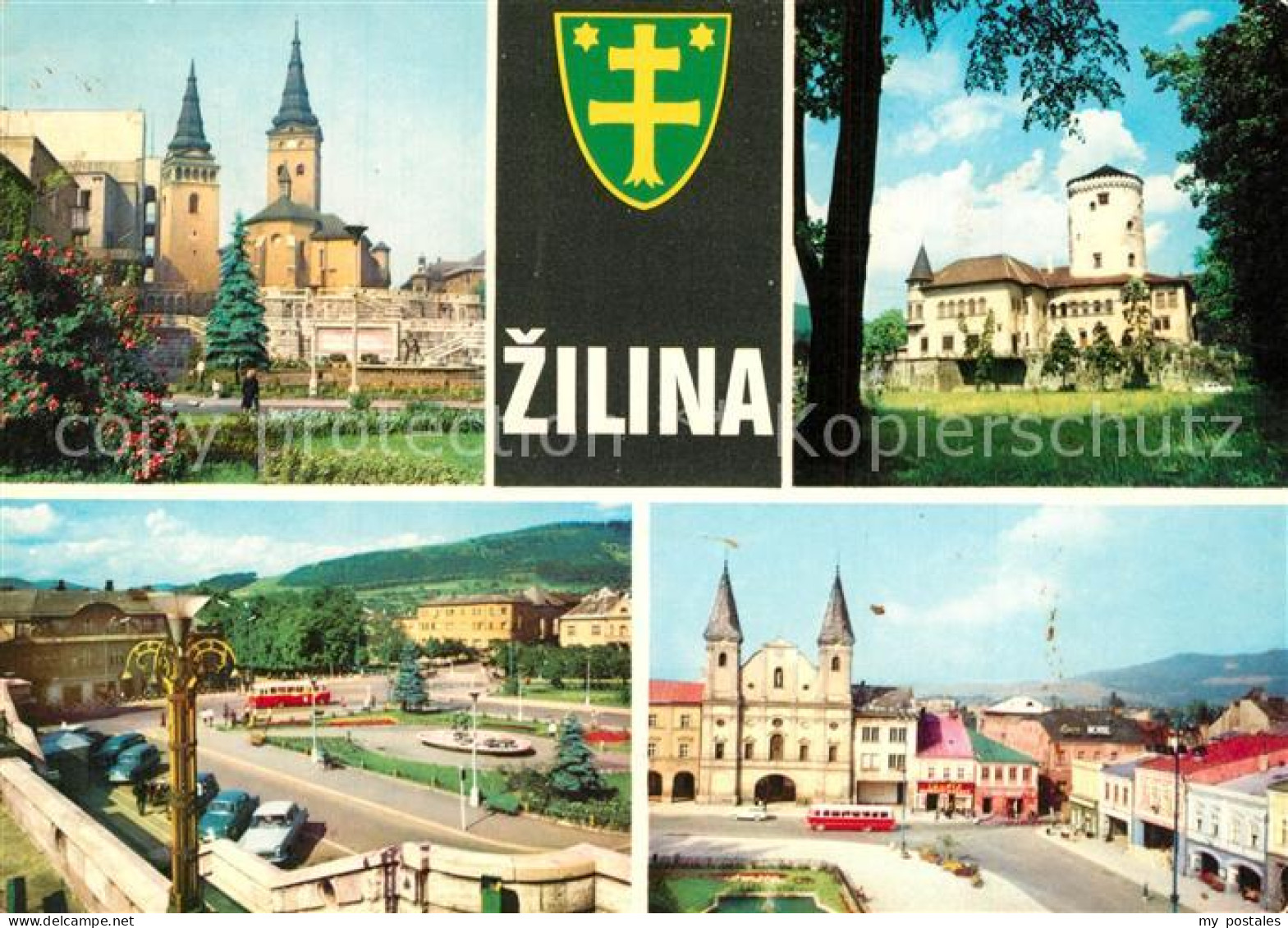 Zilina Kirchen Schloss Marktplatz