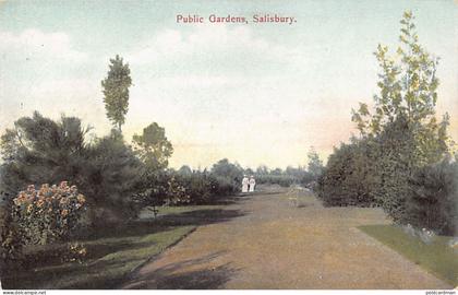 Zimbabwe - HARARE Salisbury - Public gardens - Publ. Strachan & Co. 10576