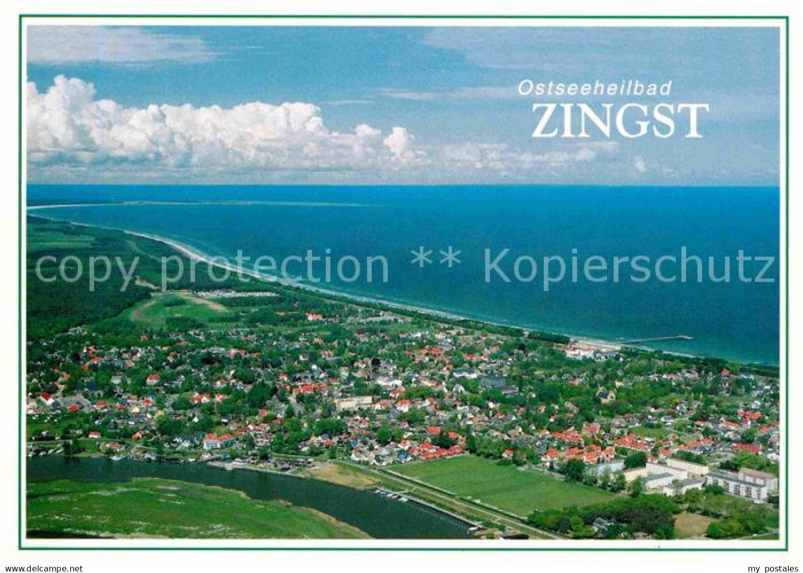 Zingst Ostseebad Fliegeraufnahme Fischland Darss Zingst