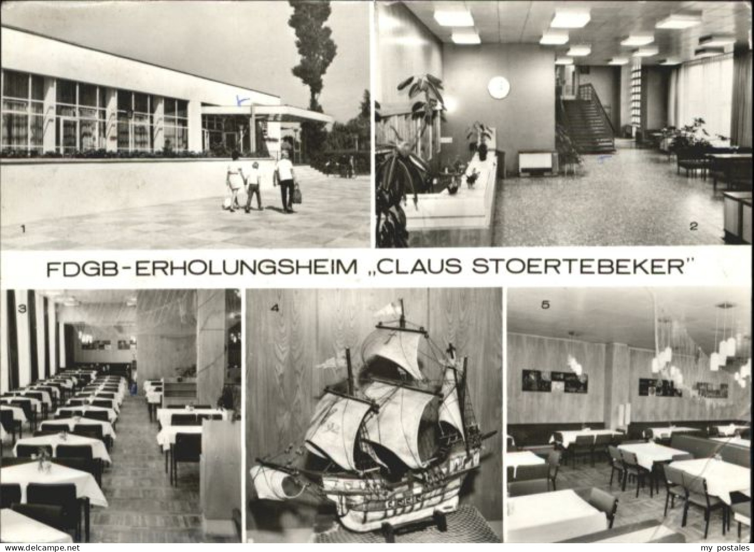 Zingst Ostseebad Zingst Erholungsheim Claus Stoertebeker