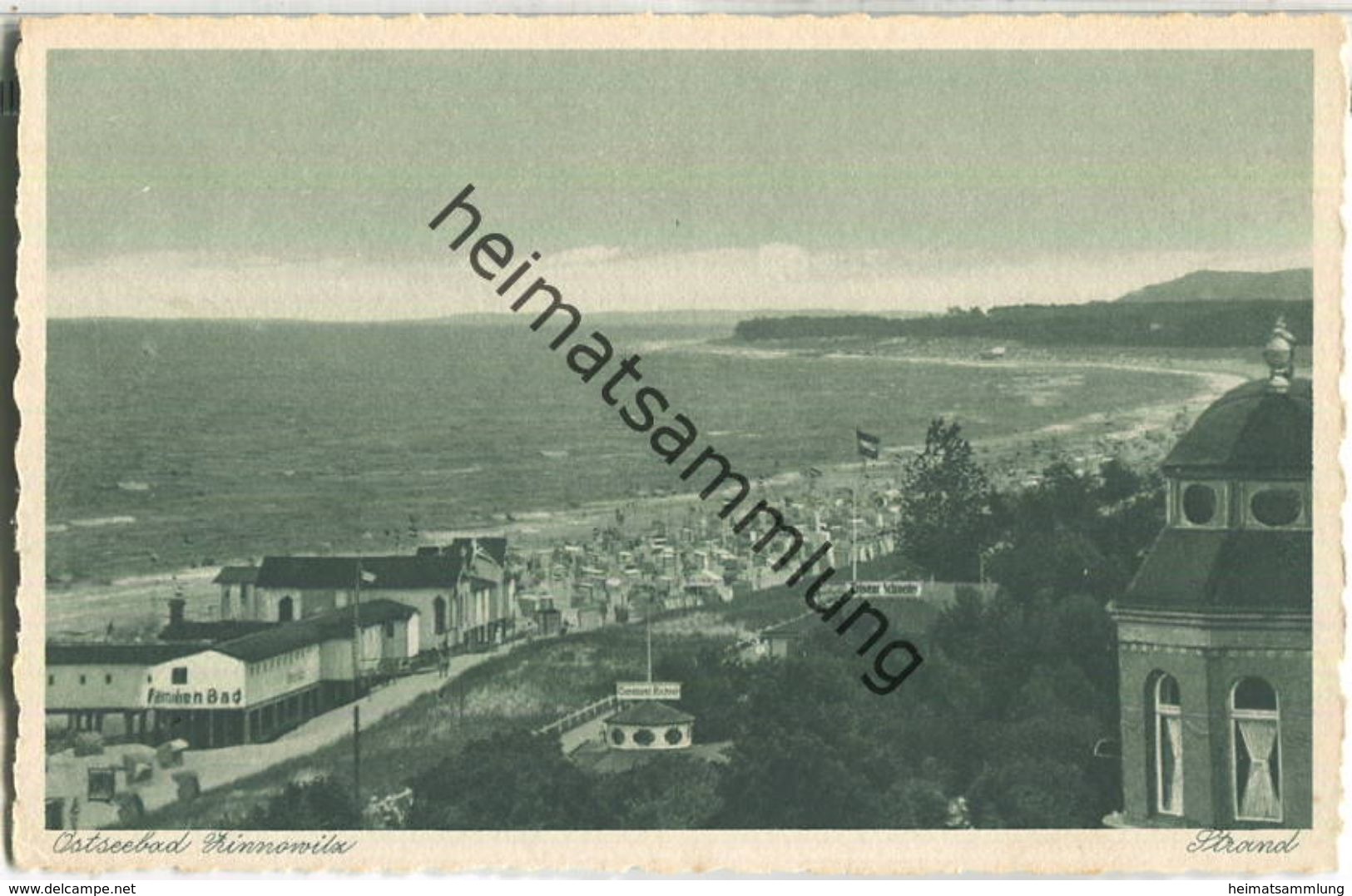 Zinnowitz - Familien Bad - Conditorei Richter - Verlag Kaufhaus J. Putzenius Zinnowitz 30er Jahre