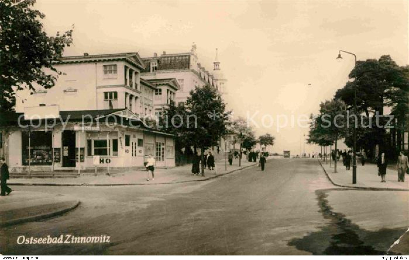 Zinnowitz Ostseebad Ortsansicht