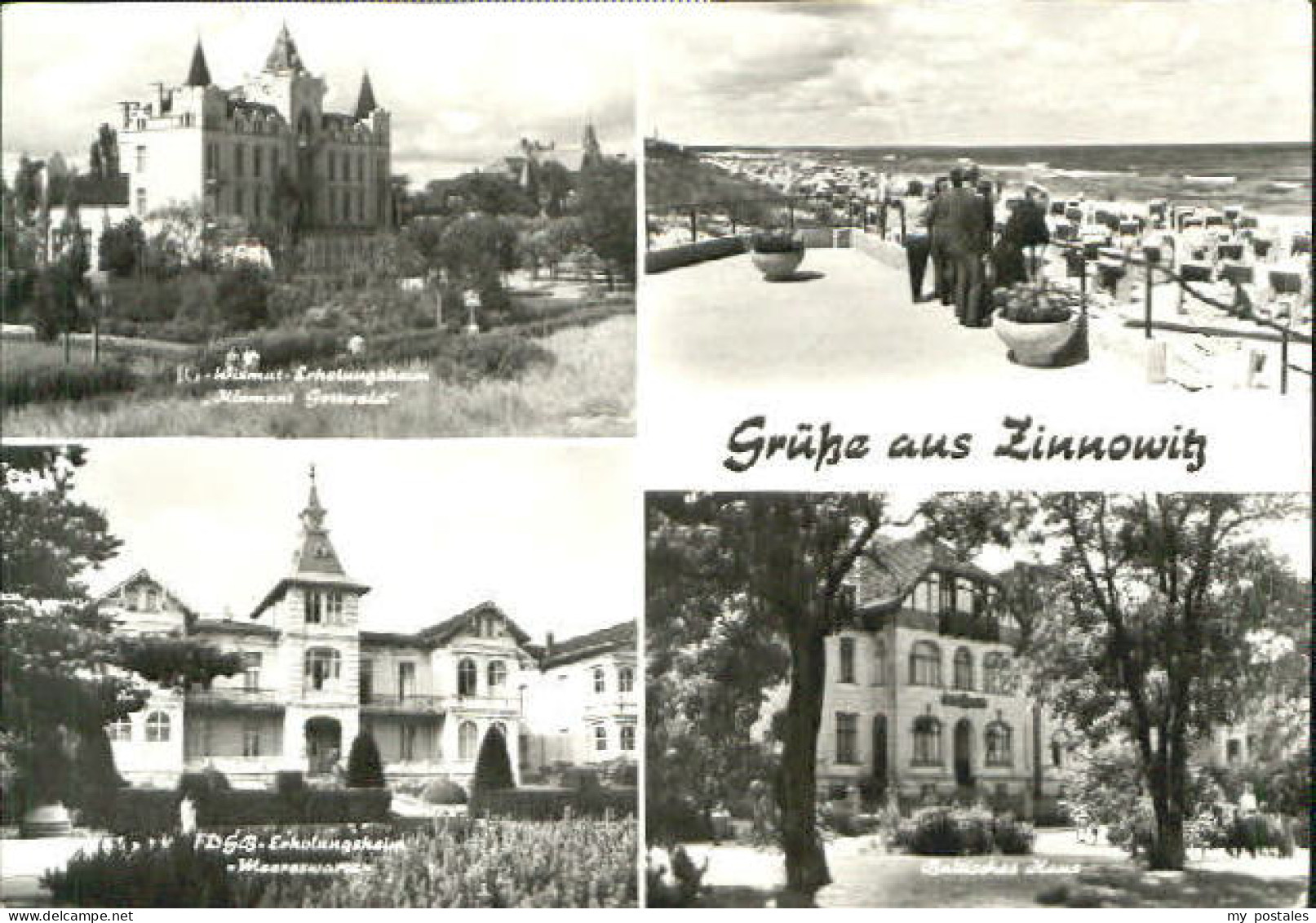 Zinnowitz Ostseebad Usedom Zinnowitz Heim  x 1970