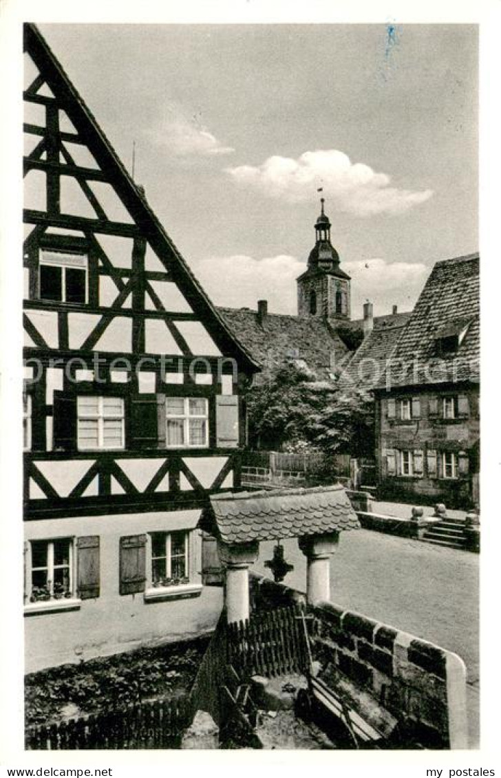 Zirndorf Mittelfranken Alter Brunnen am Pressleinshof