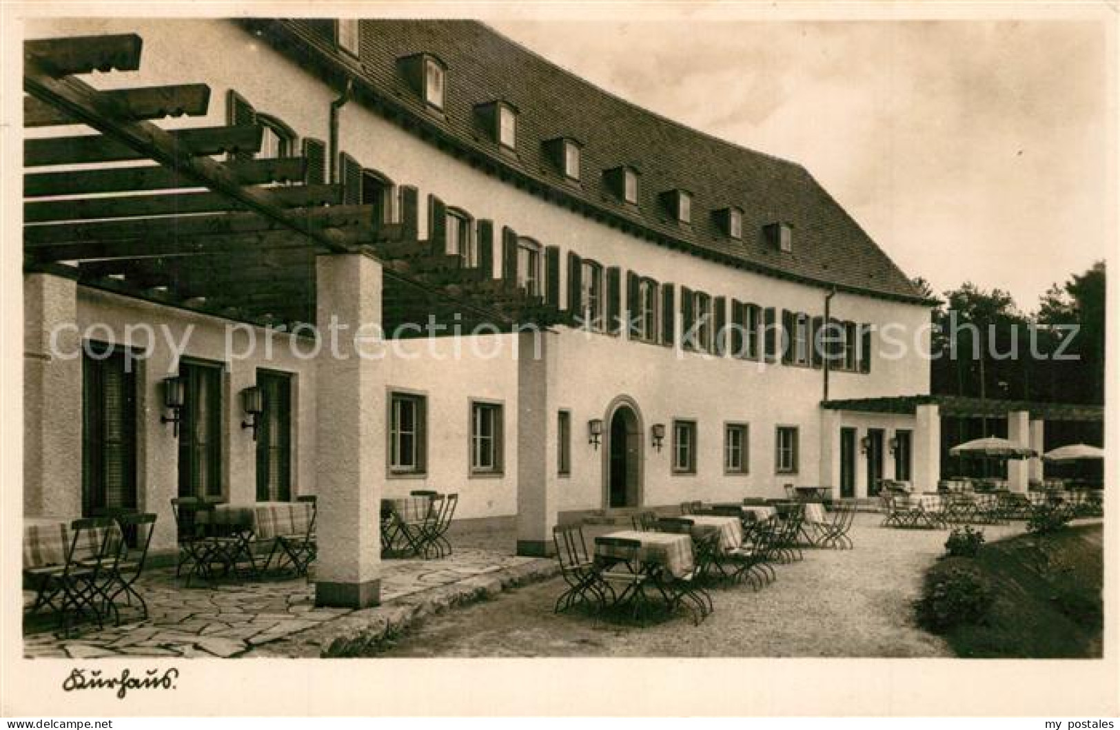 Zirndorf Mittelfranken Kurhaus Terrasse