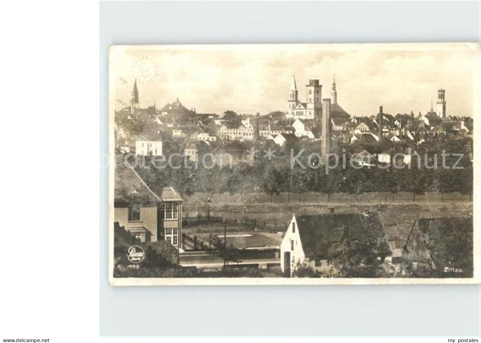 Zittau Ortsansicht