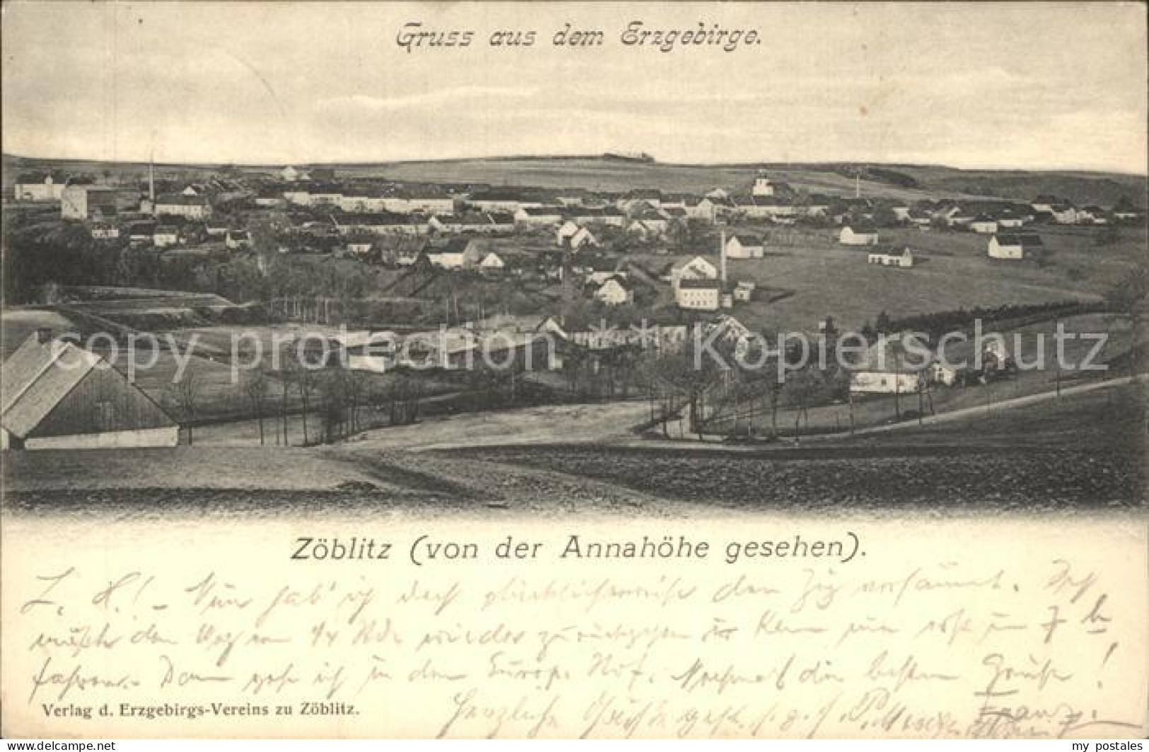Zoeblitz Sachsen Blick von der Annahoehe