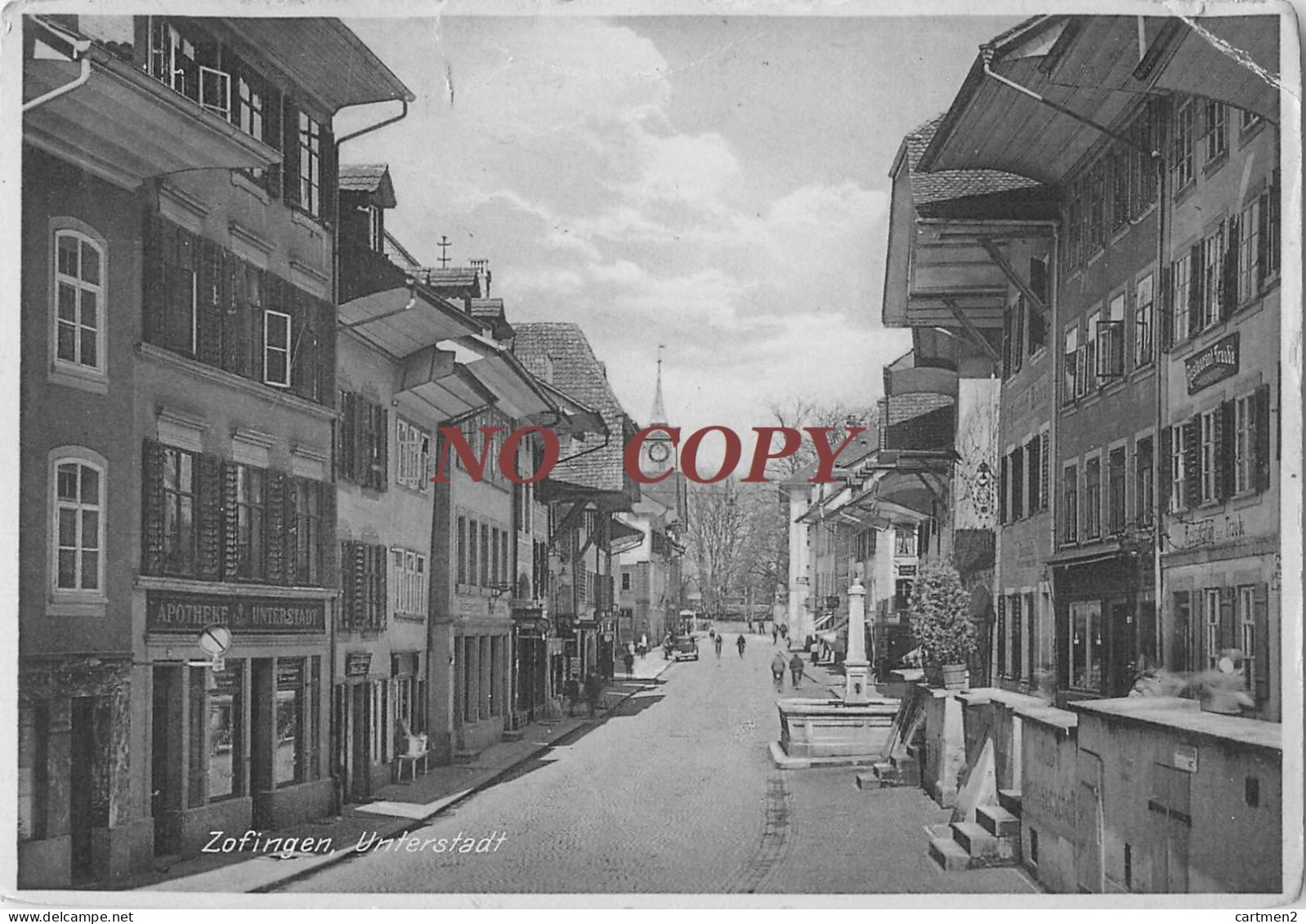 ZOFINGUE ZOFINGEN UNTERSTADT SUISSE SWITZERLAND