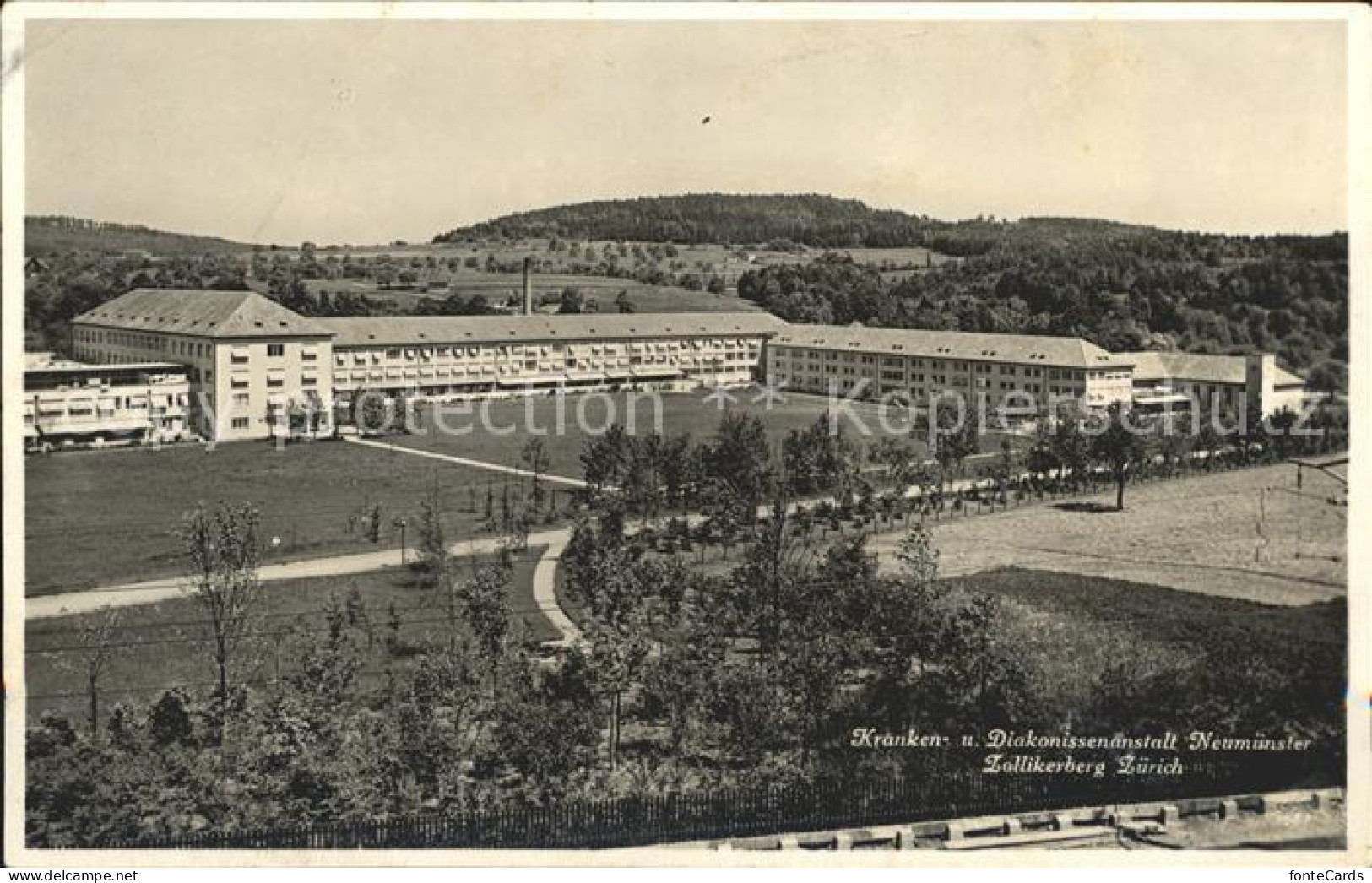 Zollikerberg Krankenanstalt Diakonissenanstalt Neumuenster