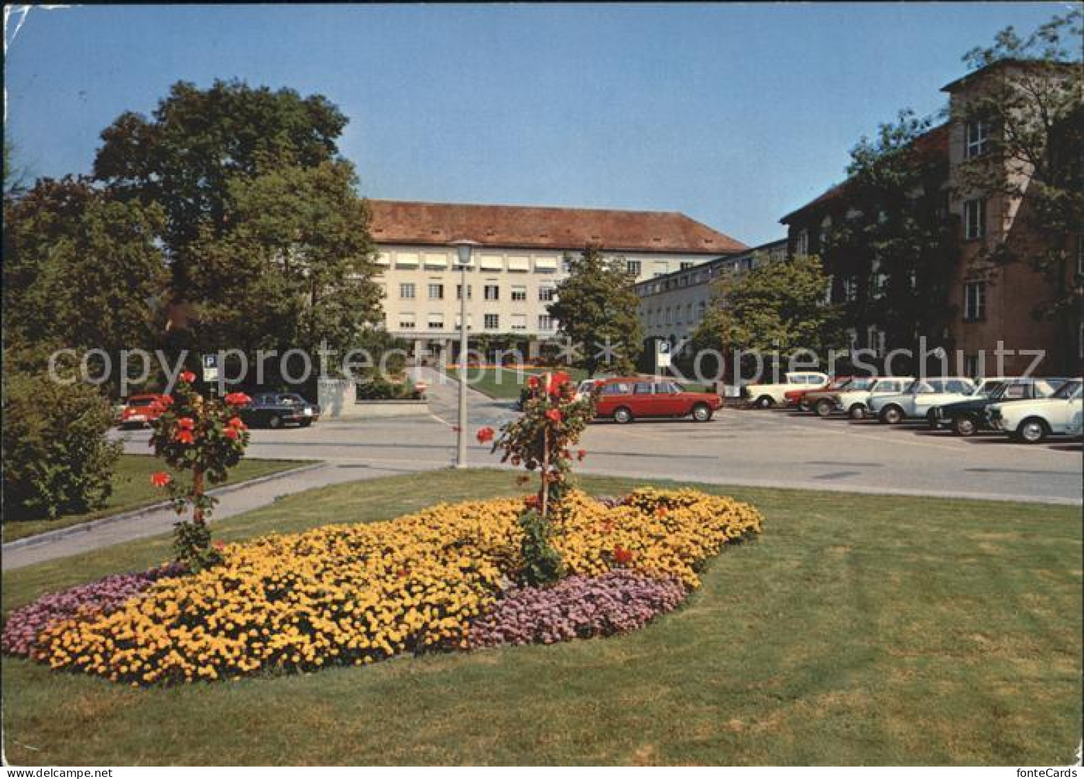 Zollikerberg Spital Neumuenster Blumenbeet
