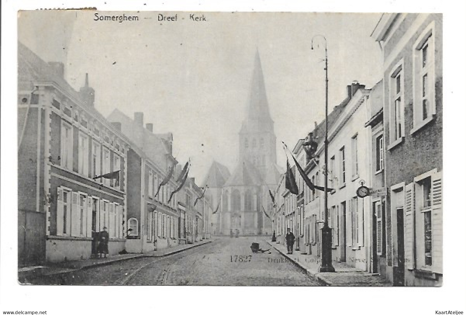 Zomergem - Dreef - Kerk.