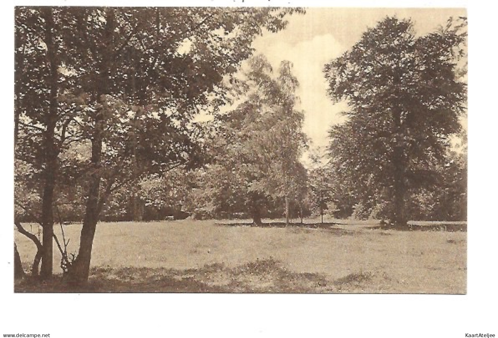 Zomergem - Kasteel Durmen - Het park.