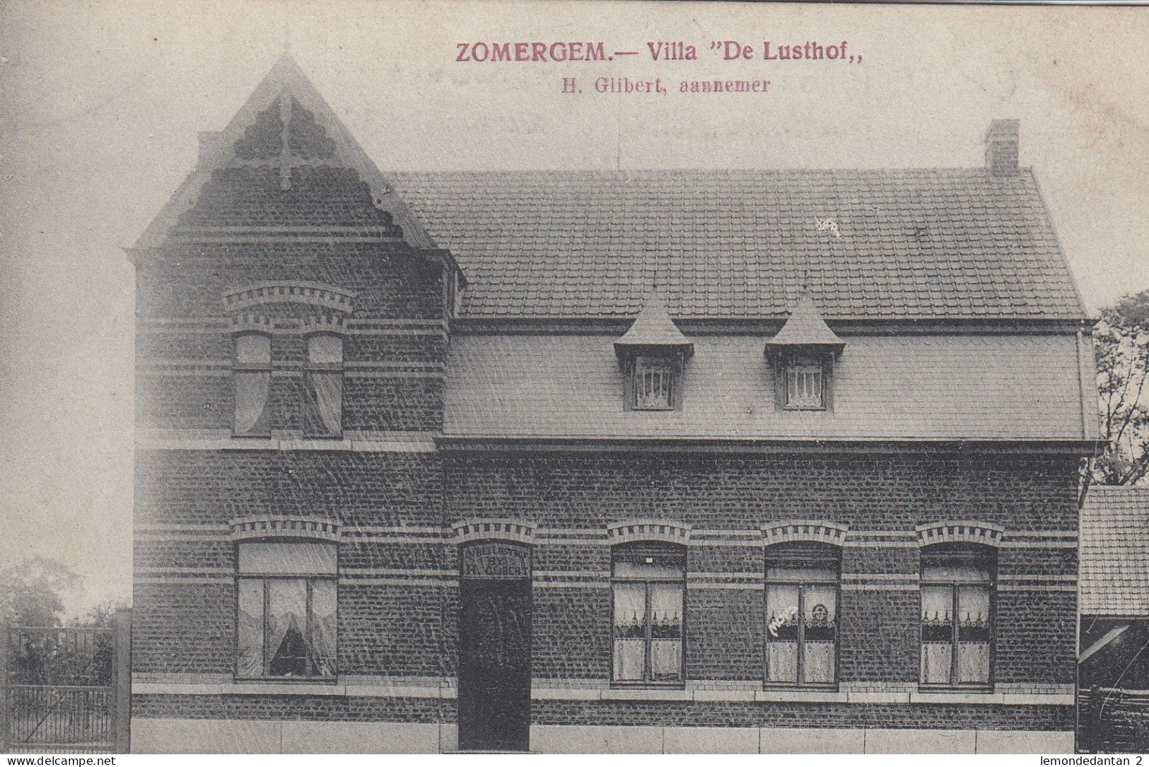 Zomergem - Villa De Lusthof - H. Gilbert, aannemer