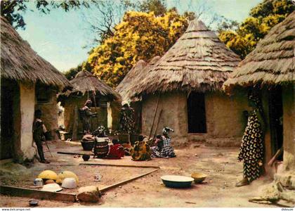 Carte Postale - Afrique Noire - Afrique en Couleurs - 3481 - Village africain - Cases Africaines - CPM - Voir Scans Rect