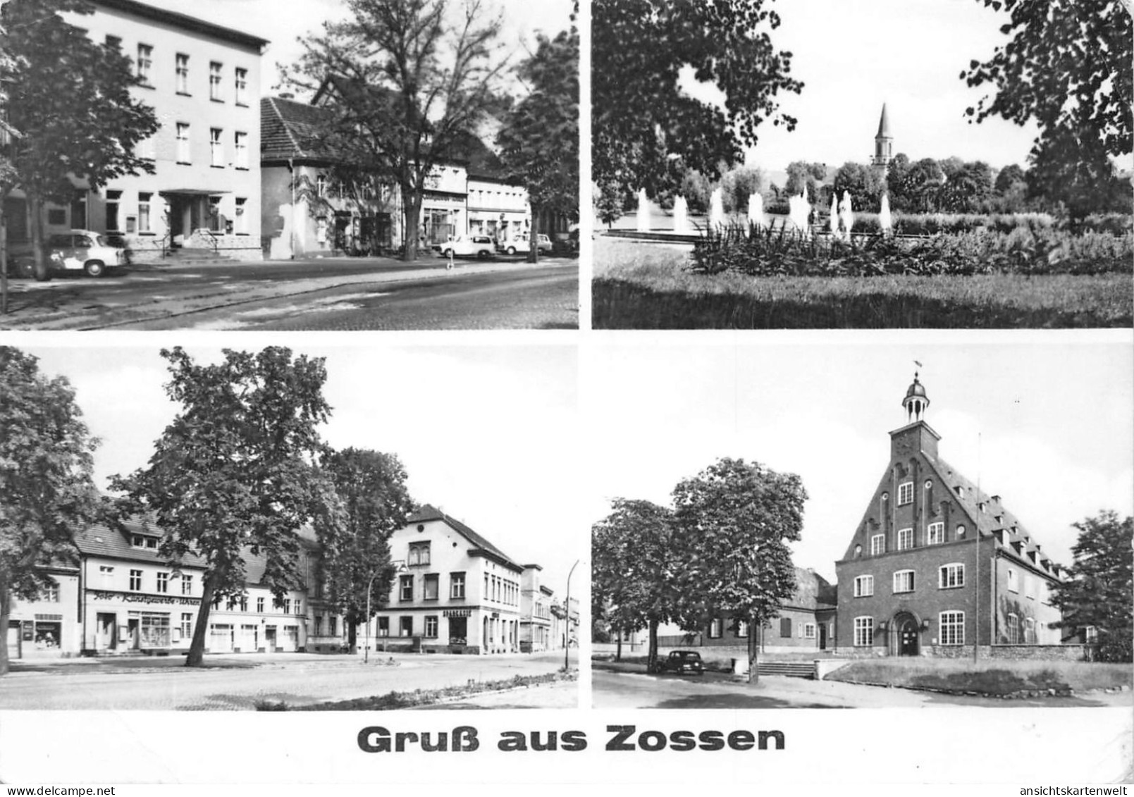 Zossen Mehrbildkarte gl #179.122