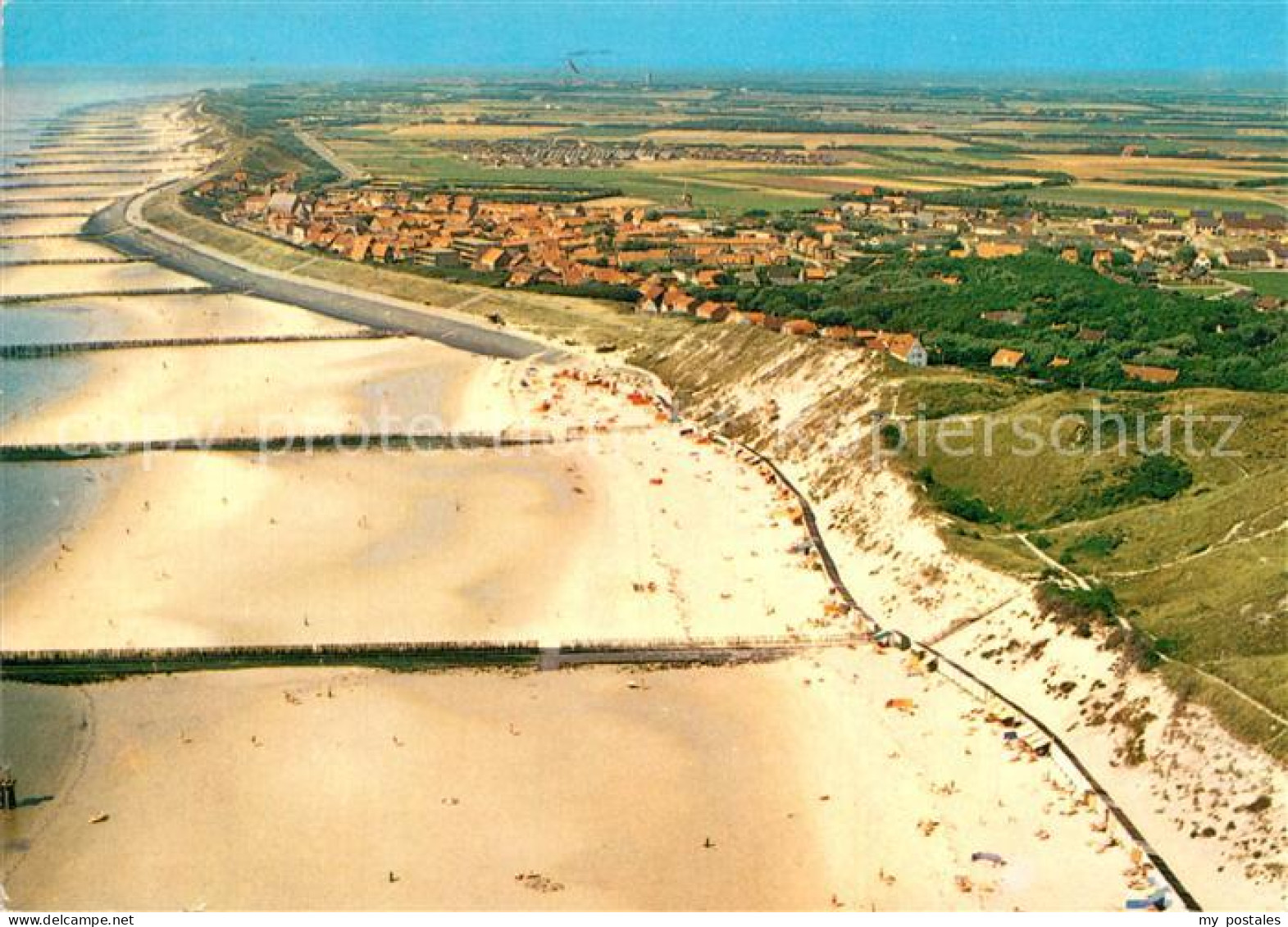 Zoutelande Fliegeraufnahme